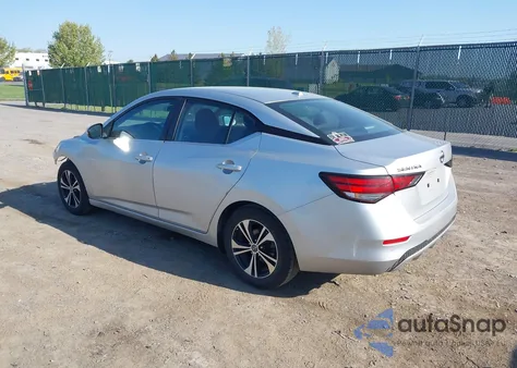 2021 Nissan Sentra Sv Xtronic Cvt из США, поврежденный, VIN 3N1AB8CVXMY259677